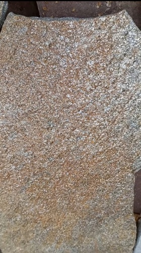 Плитняк златолит серебристый для цоколя, отмостки купить в Владивостоке