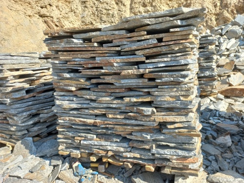 Плитняк серицит облицовочный 10-20мм купить в Владивостоке